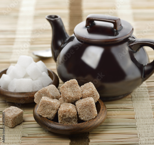 Photo: Brown And White Sugar Brown And White Sugar