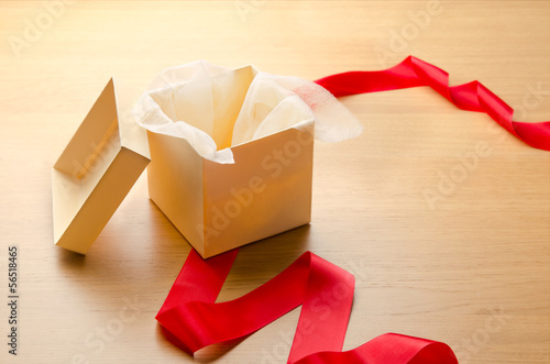 Photo: Unwrapped gift Unwrapped gift