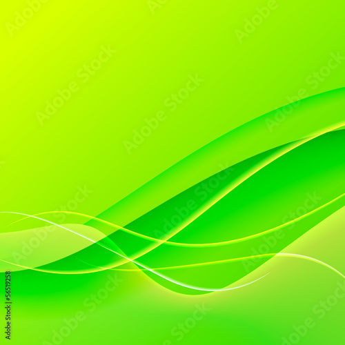 Illustration: Green abstract background. Green abstract background.
