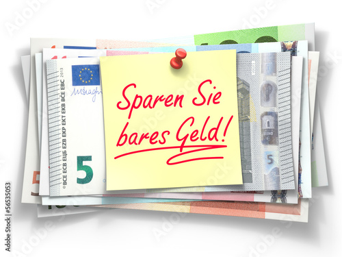 Photo: Sparen Sie bares Geld! Sparen Sie bares Geld!