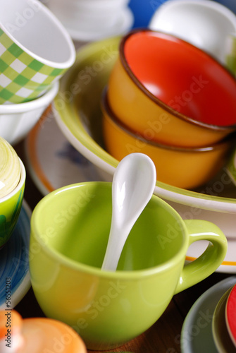 Photo: utensili cucina in ceramica colorata utensili cucina in ceramica colorata