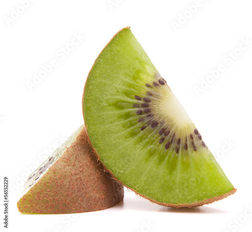 Photo: Sliced kiwi fruit segment Sliced kiwi fruit segment