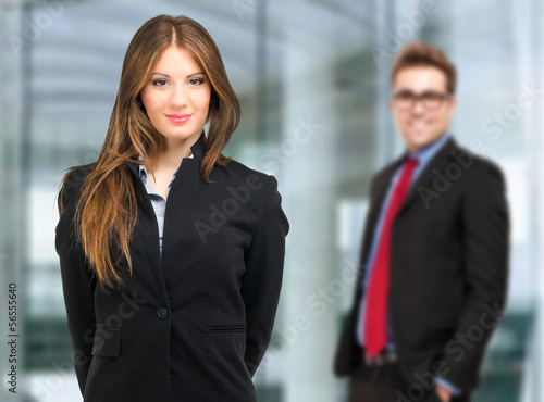 Photo: Businesspeople in the office Businesspeople in the office