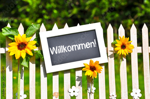 Photo: willkommen willkommen