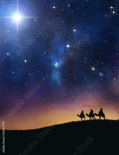 Illustration: Three wise men Three wise men