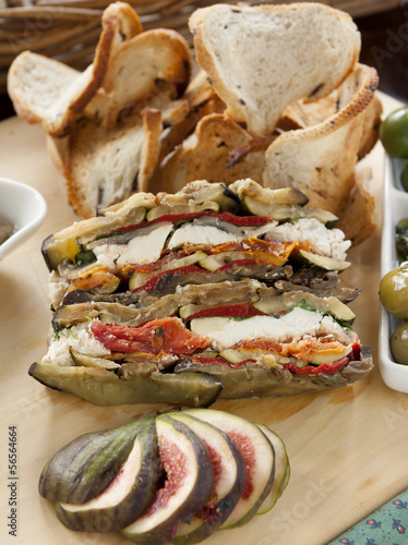 Photo: Rustic Vegetable Stack Rustic Vegetable Stack