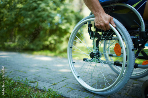 Photo: Wheelchair walk Wheelchair walk