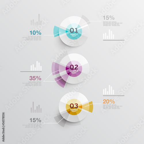 Vector: Set of infographic elements. Set of infographic elements.