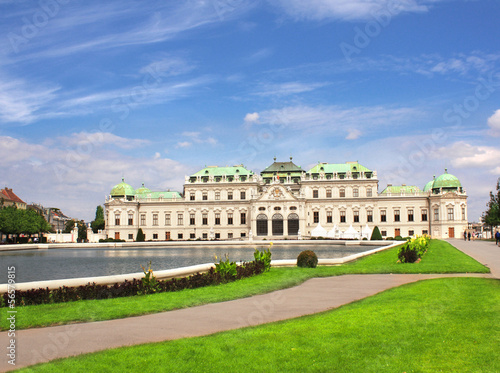 Photo: Belvedere palace, Vienna Belvedere palace, Vienna