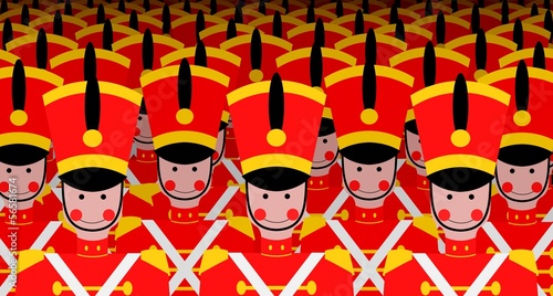 Illustration: Army of Soldiers Army of Soldiers