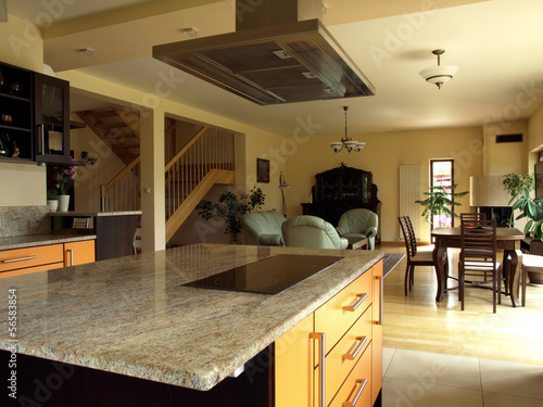 Photo: Dining room seen from kitchen Dining room seen from kitchen