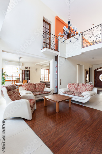 Photo: Classy house - living room interior Classy house - living room interior