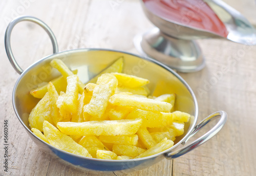 Photo: potato with tomato sauce potato with tomato sauce
