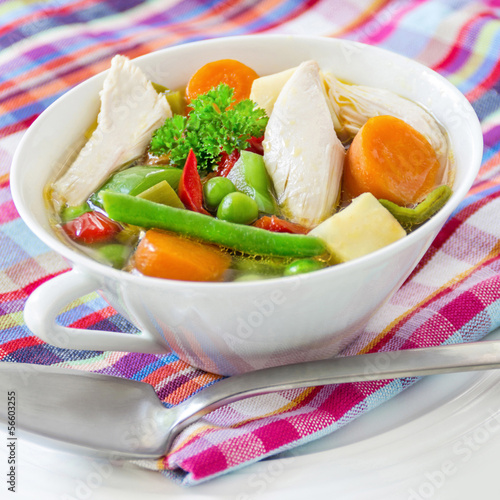 Photo: Hühnersuppe - Chicken soup Hühnersuppe - Chicken soup