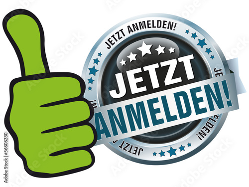 Vector: Button - Jetzt anmelden! Button - Jetzt anmelden!