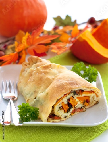 Photo: Pumpkin strudel pastry Pumpkin strudel pastry
