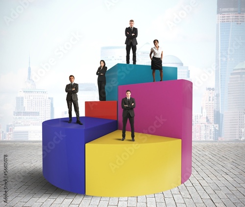 Photo: Business chart Business chart