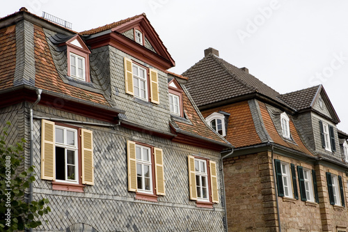 Photo: Wohnhäuser in der Schlossstraße Wohnhäuser in der Schlossstraße