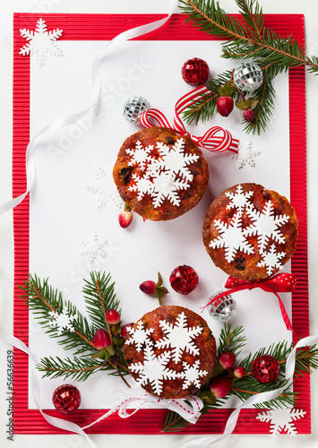 Photo: Christmas fruit cakes Christmas fruit cakes