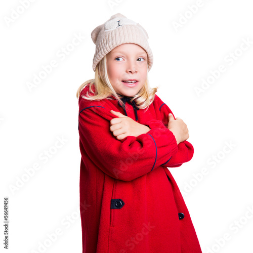 Photo: Kleines Kind in Wintersachen Kleines Kind in Wintersachen