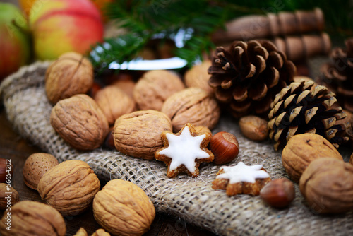 Photo: Nüsse,Weihnachten Nüsse,Weihnachten