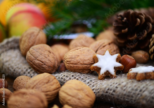 Photo: Weihnachten,Walnüsse Weihnachten,Walnüsse