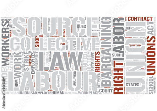 Vector: Collective bargaining Word Cloud Concept Collective bargaining Word Cloud Concept
