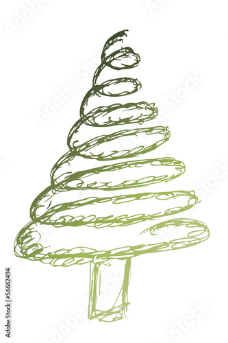 Illustration: Weihnachtsbaum... Weihnachtsbaum...