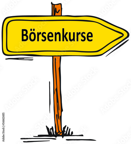 Illustration: Börsenkurse Börsenkurse