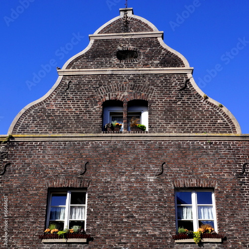 Photo: Historischer Stadtkern von WACHTENDONK ( Niederrhein ) Historischer Stadtkern von WACHTENDONK ( Niederrhein )