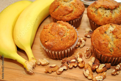 Photo: Healthy Homemade Banana Muffins Healthy Homemade Banana Muffins
