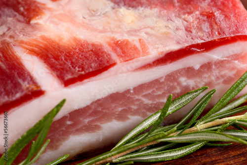 Photo: pancetta stagionata - seasoned bacon pancetta stagionata - seasoned bacon