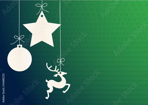 Vector: Weihnachtskarte Weihnachtskarte
