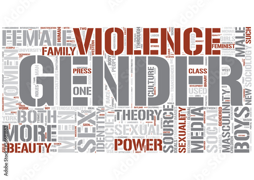 Vector: Sociology of gender Word Cloud Concept Sociology of gender Word Cloud Concept