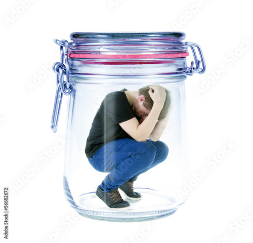 Photo: Teenager im Glas Teenager im Glas