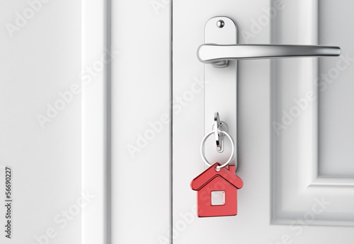 Photo: key in the door key in the door
