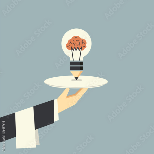 Vector: idea concept idea concept