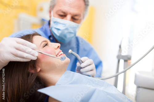 Photo: Dentist at work Dentist at work