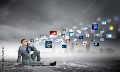 Photo: Business communication Business communication