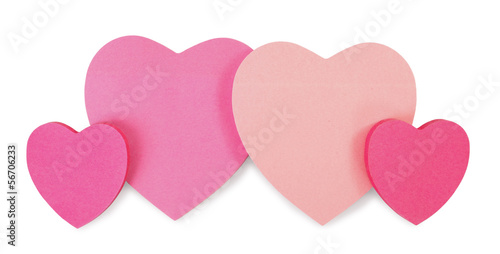 Photo: Four hearts family love Four hearts family love