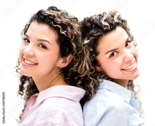 Photo: Beautiful twins Beautiful twins