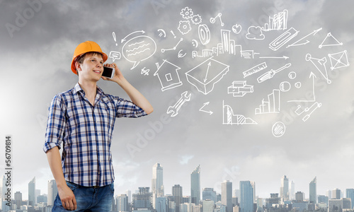 Photo: Man engineer Man engineer