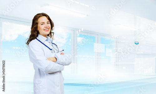 Photo: Woman scientist Woman scientist