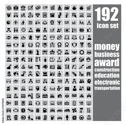 Vector: web icon set web icon set
