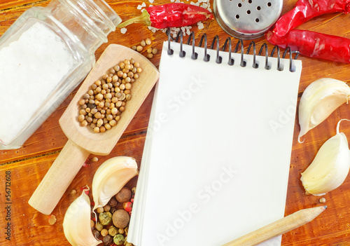 Photo: spice and note spice and note
