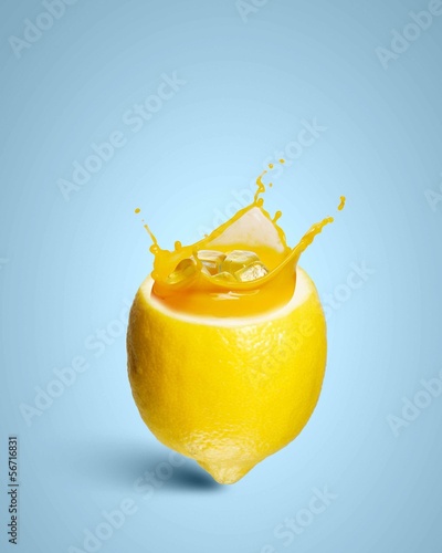 Photo: Lemon juice Lemon juice