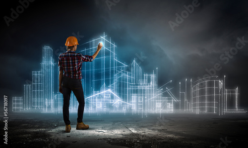Photo: Construction concept Construction concept