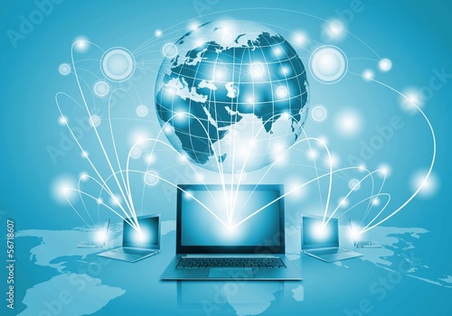 Illustration: Network concept Network concept