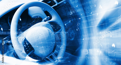 Photo: Steering wheel Steering wheel