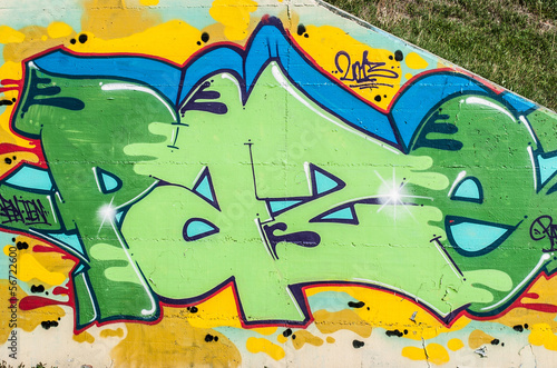Photo: graffito pace graffito pace